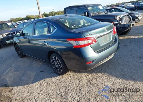 2015 Nissan Sentra Fe+ S/S/Sl/Sr/Sv from USA, damaged, VIN 3N1AB7AP6FY229433